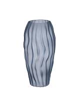 Βάζο γυαλ.Feline μπλε  16Χ32