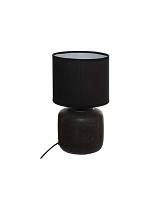 Φωτιστικό επιτρ.μαύρο με καπέλο 26,5εκ.