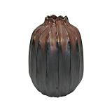 ΚΕΡΑΜΙΚΟ ΒΑΖΟ Fylliana 606664 ΓΚΡΙ ΚΑΦΕ ΧΡΩΜΑ 18x18x37,5εκ