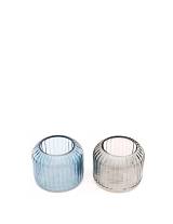 Κηροπήγιο γυαλ. 2χρ. 8Χ10