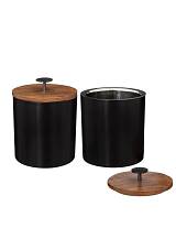 Παγοθήκη ανοξ.με καπάκι mango 15,5Χ19