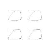 ESTIA ΚΛΙΠ ΓΙΑ ΤΡΑΠΕΖΟΜΑΝΤΗΛΑ ΑΝΟΞΕΙΔΩΤΟ 6x4cm 4Τ.