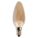 ΛΑΜΠΑ LED ΜΙΝΙΟΝ CROSSED FILAMENT 4.5W E14 2400K 220-240V GOLD DIMMABLE