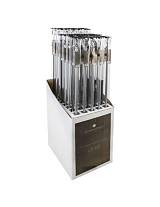 Κουρτινόξυλο μεταλ.120-210εκ. 2σχ.3χρ.