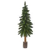 ΠΡΑΣΙΝΟ ΔΕΝΔΡΟ ΣΕ ΞΥΛΙΝΟ ΚΟΡΜΟ 100ΕΚ