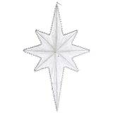 ΛΕΥΚΟ ΚΡΕΜΑΣΤΟ ΑΣΤΕΡΙ ΤΗΣ ΒΗΘΛΕΕΜ 30Χ47ΕΚ