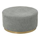 ΥΦΑΣΜΑΤΙΝΟ ΣΤΡΟΓΓΥΛΟ ΣΚΑΜΠΟ Fylliana 22283 ΠΡΑΣΙΝΟ ΧΡΩΜΑ ΜΕ ΧΡΥΣΗ ΒΑΣΗ 80x80x41εκ