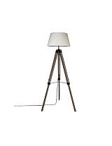 Φωτιστικό δαπέδου τρίποδο 145εκ.λευκό καπέλο