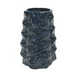 ΚΕΡΑΜΙΚΟ ΒΑΖΟ Fylliana Belinda ΜΠΛΕ ΧΡΩΜΑ 20x20x28εκ