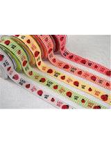 ΚΟΡΔ.CHECKERS COTTON LADYBAG RIBBON 2,3cmΧ9m
