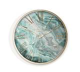 Ρολόι τοίχου "Oyster" (βαφή όστρακου) ,30cm CL348