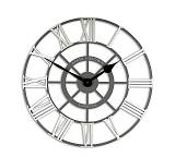 Ρολόι τοίχου "Evening Star", γκρι/λευκό,60cm CL352