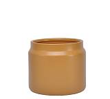 Κεραμικό κασπώ σε χρώμα ώχρα, 18x15cm CT455