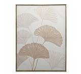 Ελαιοτυπία σε καμβά με φύλλα πάπυρου,60x80cm PI350