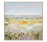 Ελαιογραφία σε καμβά "Spring time",60x60cm PI355