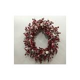 ΣΤΕΦΑΝΙ ΜΕ ΚΟΚΚΙΝΑ BERRIES ΚΑΙ ΧΙΟΝΙ 55ΕΚ