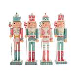 ΠΟΛΥΧΡΩΜΟΙ ΞΥΛΙΝΟΙ ΚΑΡΥΟΘΡΑΥΣΤΕΣ 38ΕΚ 4 ΣΧΕΔΙΑ ΑΣΟΡΤΙ ΜΕ ΛΕΥΚΗ ΒΑΣΗ