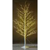 ΛΕΥΚΟ ΦΩΤΙΖΟΜΕΝΟ ΔΕΝΤΡΟ 100EK ΜΕ 500 LED ΛΑΜΠΑΚΙΑ ΘΕΡΜΟ ΛΕΥΚΟ ΣΕ ΛΕΥΚΗ ΜΕΤΑΛΛΙΚΗ ΒΑΣΗ 18X18EK