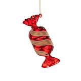 ΚΟΚΚΙΝΗ ΧΡΥΣΗ ΓΥΑΛΙΝΗ ΚΡΕΜΑΣΤΗ ΚΑΡΑΜΕΛΑ 14Χ5ΕΚ