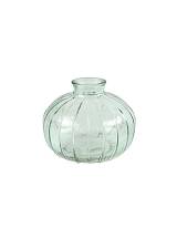 Βάζο γυάλινο πράσινο Φ10,5Η8,5CM