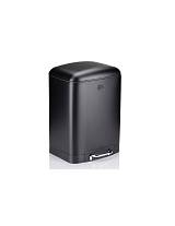 Κάδος αποριμ.μαύρος soft close 6lt/23x22,5x32,5cm