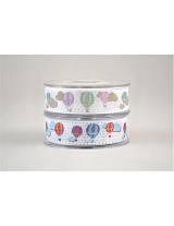 Κορδέλα LETO ΑΕΡΟΣΤΑΤΟ 2.5εκΧ9.1μ