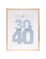 Κορνίζα ξυλ.χρυσό 30Χ40 για φωτο 20Χ30