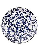 Πιάτο πορσ.μπλε/ασπρο MARIA Φ27