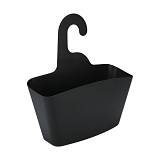 ESTIA ΘΗΚΗ ΟΡΓΑΝΩΣΗΣ ΜΠΑΝΙΟΥ ΚΡΕΜΑΣΤΗ 24x7x25cm ΜΑΥΡΗ