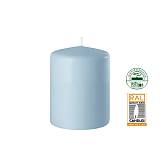 Κερί κορμός γαλάζιο ματ,7x8cm WL205