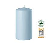 Κερί κορμός γαλάζιο ματ,7x14cm WL214