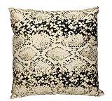 Μαξιλάρι σχ.φίδι σε εκρού χρ.,50x50cm XET-6110