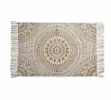 Χαλάκι με κρόσσι  σχδ. "Ήλιος",60x90cm HE234