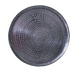 Σφυρήλατη πιατέλα αλουμινίου, μολυβί ,48cm KS130