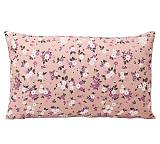 Μαξιλάρι cotton σχ.φλοραλ ροζ/μωβ 50x30cm HE442