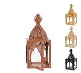 Μεταλλικό φαναρι Moroccan σε 3χρ.17cm HE495