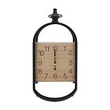 ΕΠΙΤΡΑΠΕΖΙΟ ΡΟΛΟΙ Fylliana FL315 ΜΑΥΡΟ-ΚΑΦΕ ΧΡΩΜΑ 17x14x33εκ