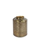 Φανάρι μεταλ. Χρυσό αντικέ 18Χ25CM