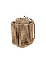 Φανάρι τεχν.Raffia φυσικό Φ19,5Η19,5cm