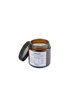 Ποτήρι με καπακι γυαλ.καφέ με αρωμ.κερί Love Φ6,3 Η7cm