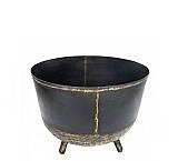 Μεταλλική Vintage φρουτιέρα, με 3 πόδια 31x25cm IN230