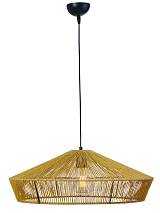 Φωτιστικό μονόφωτο σχοινί natural Ε27 Φ55