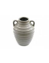 Βάζο /αμφορέας κεραμ.αν.γκρι 19,5Χ24