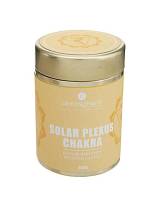 Ποτήρι με καπάκι μεταλ.με αρωμ.κερί yellow chakra 200gr /7,5x10,6 cm