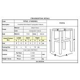 ΤΑΒΕΡΝΑΣ Σκαμπό Βοηθητικό, Οξιά Εμποτισμός Φυσικό, Κάθισμα Ψάθα Ρ-00025486 Ρ978,Ε1