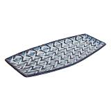 ΚΕΡΑΜΙΚΗ ΠΙΑΤΕΛΑ Fylliana FL22044 ΜΠΛΕ ΧΡΩΜΑ 36x18x3εκ