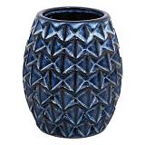 ΚΕΡΑΜΙΚΟ ΒΑΖΟ Fylliana FL22041 ΜΠΛΕ ΧΡΩΜΑ 15x18εκ