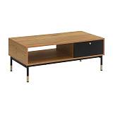 ΤΡΑΠΕΖΑΚΙ ΣΑΛΟΝΙΟΥ Fylliana Living GREY OAK ΧΡΩΜΑ 100x50x40εκ