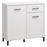 ΚΟΜΟΤΑ-ΜΠΟΥΦΕΣ VIENNE 2K1F ΛΕΥΚΟ ΧΡΩΜΑ 93x40x90εκ