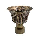 ΜΕΤΑΛΛΙΚΗ ΔΙΑΚΟΣΜΗΤΙΚΗ ΚΟΥΠ Fylliana FL7825 ΜΠΡΟΝΖΕ ΧΡΩΜΑ 27x27εκ